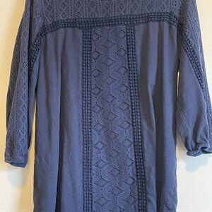 Sonoma Navy Blue Textured BlouseSonoms women’s top L